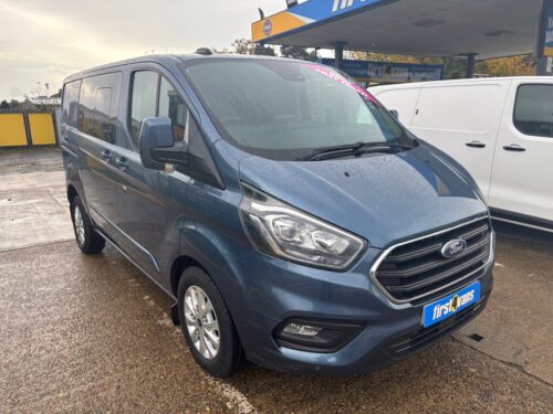 2020/70 FORD TRANSIT CUSTOM 320 LIMITED L1 H1 2.0 TDCi 130 CREW VAN** WET BELT REPLACED **